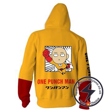 One Punch Man Saitama Hoodie Jacket